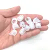 Corda de Contas Acrílica Bicolor com Furo Grande Stopper de Corda Diagonal em Forma de Sino Acessório Decorativo Pingente Grande Retrô