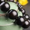 Atacado de fábrica Pulseira de Ébano Pulseira de contas de sândalo ébano sândalo roxo sândalo ébano sombrio Joias de casal de ébano para homens e mulheres