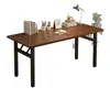Escritorio de computadora, escritorio plegable, escritorio para oficina en casa, mesa pequeña rectangular para dormitorio, escritorio simple para estudio y oficina