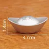 Lingotes de Imitación de Plata Realista y Adornos de Barra de Plata, Decoraciones de Estilo Chino para Mejorar la Fortuna, Regalos de Apertura o Inauguración de Casa