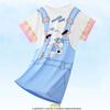 2026 Novo Pijama Infantil Feminino de Verão Fino Camisola para Meninas Fofas Desenho Animado Vestido Curto para Casa Atacado Tendência