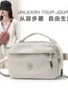 Bolsa de Nylon Jielanshi 2025 Nova Cor Macaron, Fashion, Simples, Versátil e Leve para Celular