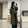 Gabardina estilo coreano para mujer, nueva colección de otoño, extremadamente elegante y popular para figuras petite, disponible en largos fino, medio y largo