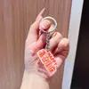 Llavero de letra acrílica para el 11º Día Nacional, rojo, festivo, temática de vacaciones, colgante para bolso, regalo, artículo pequeño para puestos de mercado