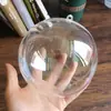 Pelota Transparente Cáscara de Bola de Plástico Bola Acrílica Bola Hueca Colgante de Bola Colgante Decoración Guardería Creación Ambiental Bola de Navidad