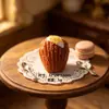 Bolo de Sobremesa Francês Comida em Miniatura Brinquedo Decoração de Cena de Padaria Enfeites Modelo Acessórios DIY Chaveiro