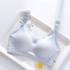 Fábrica Shantou Ice Silk espalda de lactancia ropa interior push up antiflacidez hebilla abierta posparto lactancia mujeres embarazadas sujetador fino