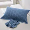 Un Par de Fundas de Almohada de Felpa de Algodón para Hombres, Anti-Grasa de Cabeza, Gasa de Algodón Puro, Fundas de Almohada Antiguas, Fundas de Almohada Antideslizantes y que no se caen