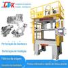 Fabricante de Zhejiang 80 Toneladas Material de Resíduo Industrial Modelagem de Borda Prensa Hidráulica Fundição sob Pressão Sucata Puncionamento Plataforma Grande Prensa Hidráulica