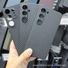 Funda rígida de fibra de aramida para Samsung S23plus, funda protectora para teléfono S23ultra, funda rígida para S23