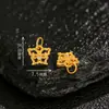 Accesorios Colgantes de Mariposa Calada Bañados en Oro Plata S925 Completamente Recubiertos Accesorios Pequeños Frescos y Versátiles de Moda para Bricolaje