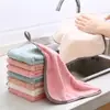 Trapo Absorbente de Doble Cara con Patrón de Piña Toalla Engrosada Toalla Cuadrada Pequeña Toalla de Mano para Colgar Paño de Cocina para Lavar Platos