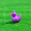 Nuevo producto transfronterizo: adorables figuritas de pato vegetal, perfectas para jardinería, paisajismo, decoraciones DIY y exhibiciones de paisajes en miniatura