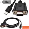 Cable adaptador MINIUSB5P DB9 hembra a mini usb5P RS232 hembra a puerto T