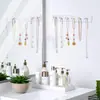 Colgador de Joyería Acrílico Transparente, Estante de Almacenamiento para Collares y Pulseras, Estante Exhibidor Organizador para Habitación de Dormitorio, Estante Exhibidor de Joyería