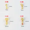 Acessórios Banhados a Ouro de Alta Qualidade Acessórios para Joias DIY Fivela Ruyi Pingente de Colar Pulseira Pingente de Pulseira Antiga de Ouro