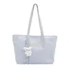 Bolsa Tote de Mão Estilo Doce Tendência Transfronteiriça Bolsa Feminina Outono 2026 Nova Bolsa de Ombro Grande Capacidade Bolsa Versátil de Axila
