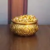 Adornos Artesanales de Sapo Dorado de Latón, Cornucopia, Lingote Pequeño de Oro de Arena, Adornos de Fortuna para Escritorio de Oficina, Dropshipping