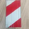 Chapa de Ferro Galvanizado Faixa de Advertência Construção Civil Estrutura Externa Rodapé Andaime Placa de Pé Piso Isolamento Faixa de Advertência