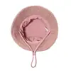 Sombrero de Pescador de Ala Ancha Doble Cara Transfronterizo Estilo Japonés Rpet Lana de Cordero Sombrero Cubeta Poliéster Algodón Sombrero de Pescador Fábrica de Personalización