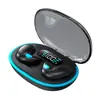 Modelo X55 Más Vendido Transfronterizo, Venta Directa del Fabricante, Auriculares Bluetooth Inalámbricos, Mini Supresión de Ruido para Dormir, Pantalla Digital, Modelo Privado, Control Táctil, Modelo Popular