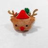 Diadema de Pelo de Muñeco de Navidad de Dibujos Animados Papá Noel Muñeco de Nieve Caramelo Alce Regalo de Vacaciones Accesorios para el Cabello para Niñas Diadema