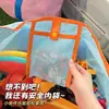 Bolsa de Armazenamento de Brinquedos para Crianças Bolsa de Praia Portátil de Mão Grande Capacidade Bolsa de Rede Bolsa para Natação Fitness Bolsa de Ombro para Passeio