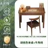 Escritorio pequeño de madera maciza, ancho 40/45/50/55CM, escritorio de escritura para estudiantes en casa, escritorio para dormitorio u oficina, escritorio de computadora