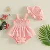 Capucha Parasol para Bebé, Bata de Verano Fina para Bebé con Capucha, Dulce Estampado Floral, Peto para Bebé Niña, Traje de Gateo Triangular Holgado
