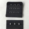 Material de Sujetador Accesorios Botón de Sujetador Hebilla Trasera Hebilla Pequeña Tres Filas Pequeña Tres Hebilla Ancho 4.5cm Acero Inoxidable