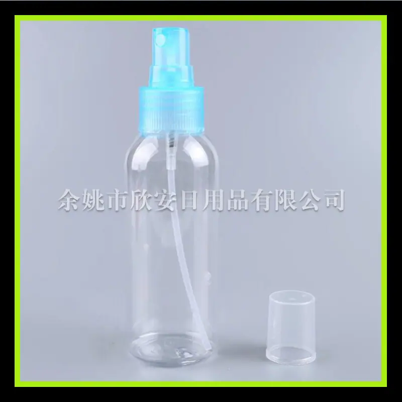 100ml 圆肩pet + 喷头24mm