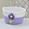 Caja de Almacenamiento Ins Cesta de Almacenamiento para Llaves Cesta de Almacenamiento para Artículos del Hogar Cesta Pequeña de Escritorio para Cosméticos Joyería Cesta Ajustable