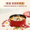 Mantel de Año Nuevo, lavable, impermeable, a prueba de aceite, tapete de mesa, mantel decorativo del Año del Caballo, arreglo de ambiente de Año Nuevo, tapete protector de mesa