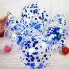 Balão de Lantejoulas Transparentes Espessos de 12 polegadas Decoração de Sala de Casamento Balão de Confetes Balão de Lantejoulas de Látex Popular