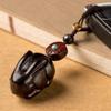 Colgante Llavero Conejo Tallado en Sándalo, Regalo Año del Conejo, Colgante Conejito de Madera, Artículo de Moda Tendencia Caballo de Madera del Año