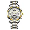 Reloj Mecánico para Hombre TEVISE/TEVISE Suizo Tourbillon Reloj Mecánico Totalmente Automático con Esfera Grande