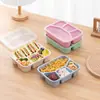 Caixa de Almoço Plástica para Micro-ondas de Estudante Amazon Multi-Tamanho Caixa de Almoço para Levar Caixa para Salada de Frutas Transfronteiriça Pode Dropshipping