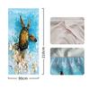 Temu Amazon Xiyin Exclusivo Transfronterizo Cubierta Decorativa Elástica para Puerta de Habitación Instalación Simple Cubierta de Puerta Estilo Tortuga