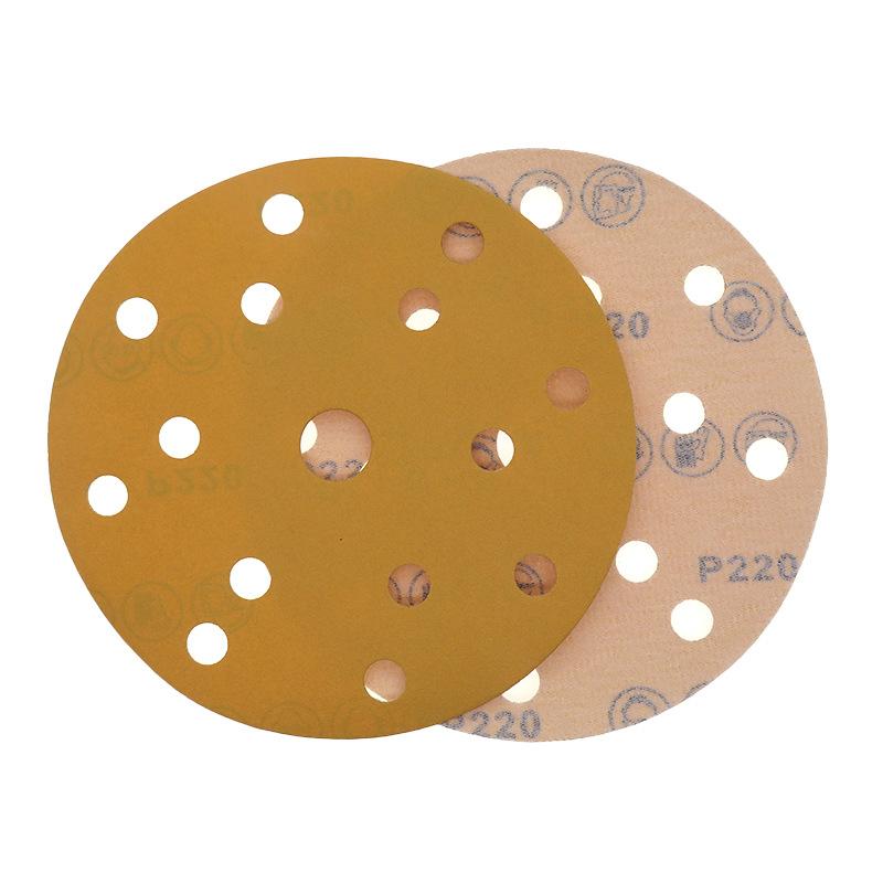 背绒圆盘思达Y339黄砂6寸15孔220