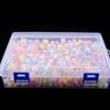 Caja Rectangular Transparente de PP con Cierre, Vacía, Caja de Muestras, Caja de Empaque para Artículos de Pesca y Ferretería, Caja de Almacenamiento para Papelería con Tapa