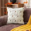 Funda de Almohada de Felpa Funda de Almohada de Calabaza de Halloween Cojín Acolchado Navideño para Sofá Textile para el Hogar Transfronterizo Decoración Festiva