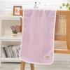 Toalha de Fleece Coral Dupla Face Catiônica para Lavar o Rosto, Secar o Cabelo, Banho, Absorção de Água, Antibacteriana 5A, Atacado, Exportação Rápida Europeia