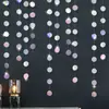 Accesorios de Decoración de Cumpleaños Transfronterizos Tema Sirena Guirnalda de Conchas Cinta Suministros de Decoración para Fiestas
