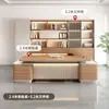 Conjunto de mesa e cadeira executiva de alta qualidade para o escritório do presidente, móveis de escritório, mesa executiva de luxo para o CEO