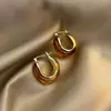 Outono Inverno Maillard Brincos de Pérola Estampa de Leopardo Moda Feminina Presilhas de Orelha 2026 Novos Versáteis Luxo Leve Cesta de Legumes Acessórios de Brincos