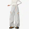 Roupas de Casal Novas para o Verão de 2026, Estilo Unissex, Fibra 100% Poliéster, Tecido de 150g, Calças Longas