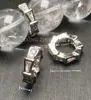Contas Cilíndricas de Zircônia Dourada Branca Banhadas a Cobre que Preservam a Cor Pulseira de Pérolas Feita à Mão DIY Colar com Contas Espaçadores Quadrados Contas de Roda