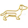 Clip de papel de notas alto y bajo Perro Dachshund Cono para perro Helado Clip de papel Flamenco Árbol de Navidad Clip de papel perfilado