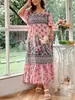 Fábrica de Origen, Vestidos Transfronterizos, Batas, Exportación de Comercio Exterior Ropa para Mujer Tallas Grandes, Pedido Mínimo de 1 Pieza