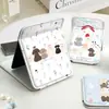 Espejo de Maquillaje de Cachorro Lindo, Estilo Nuevo, Engrosado, Adecuado para Uso en Casa, Viajes, Portátil, Anticaídas, Espejo de Tocador de Alta Definición
